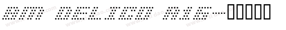 BM delico A16字体转换
